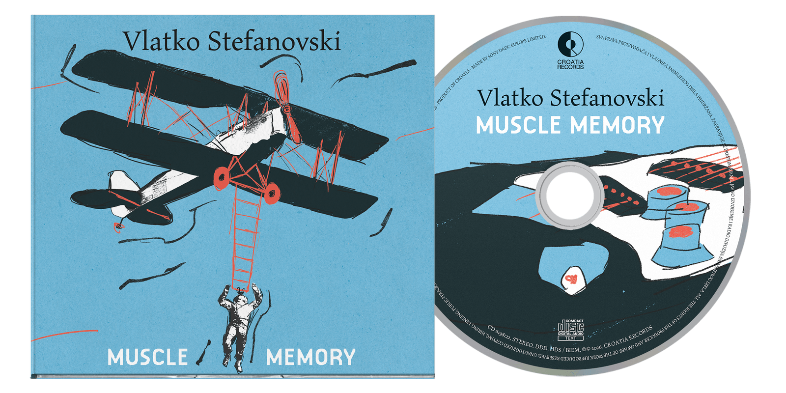 Новиот албум на Влатко Стефановски – „Muscle Memory“ во продажба од 20 март!